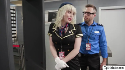 Airport security analed TS flight attendant